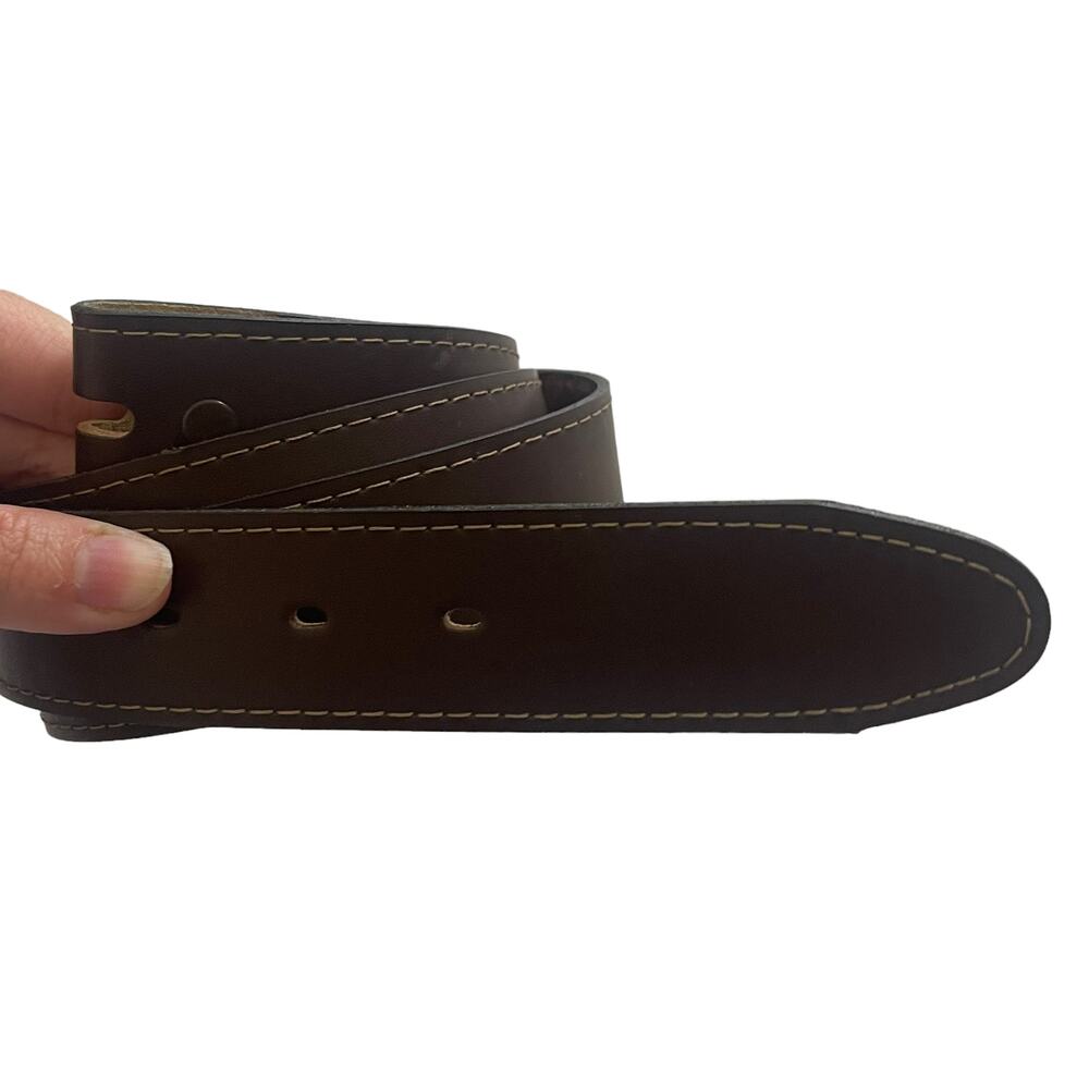Men's Size‎ 40 Brown Harness Cowhide Made in USA Belt